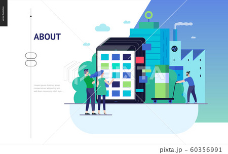 Business series - product catalogue web template 60356991