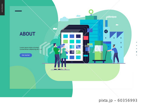 Business series - product catalogue web template 60356993