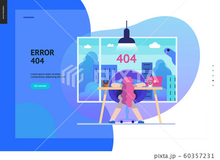 Business series - error 404 web template 60357231