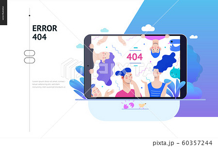 Business series - error 404 web template 60357244