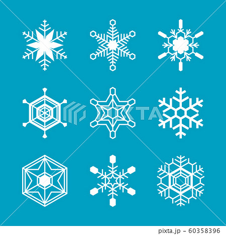 雪の結晶 雪の結晶 60358396