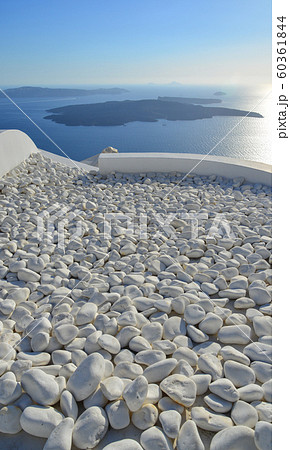 White stones pebbles for decoration White stones pebbles for decoration 60361844