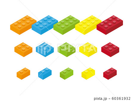 レゴブロック セットのイラスト素材 60361932 Pixta