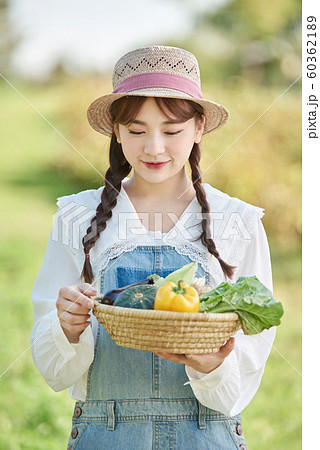 農業女子 ライフスタイル 野菜 農業女子 ライフスタイル 野菜 60362189