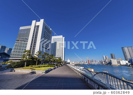 竹芝桟橋と東京湾の風景 竹芝桟橋と東京湾の風景 60362849