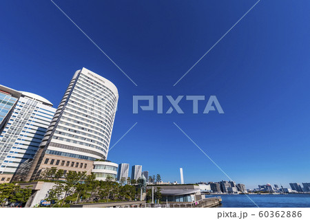 竹芝ふ頭と東京湾の風景 60362886