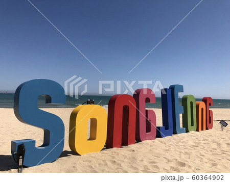 自然 海 海水浴場 60364902