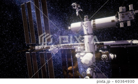 International Space Station in outer space 60364930