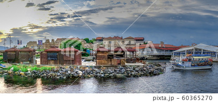 Pleasure boats in Nessebar, Bulgaria 60365270