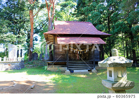 岩手県渋民、愛宕神社のお社 岩手県渋民、愛宕神社のお社 60365975