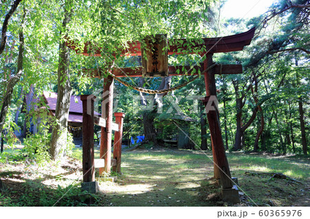 岩手県渋民、愛宕神社の鳥居 60365976
