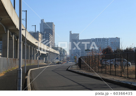 つくば市風景、つくばエクスプレス研究学園駅付近 つくば市風景、つくばエクスプレス研究学園駅付近 60366435