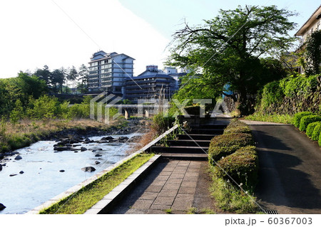 磯部温泉 碓氷川沿いの遊歩道 磯部温泉 碓氷川沿いの遊歩道 60367003
