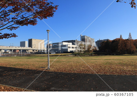 研究学園駅前公園 、 茨城県つくば市風景 研究学園駅前公園 、 茨城県つくば市風景 60367105