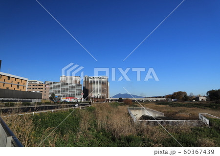 研究学園南から望む筑波山 研究学園南から望む筑波山 60367439