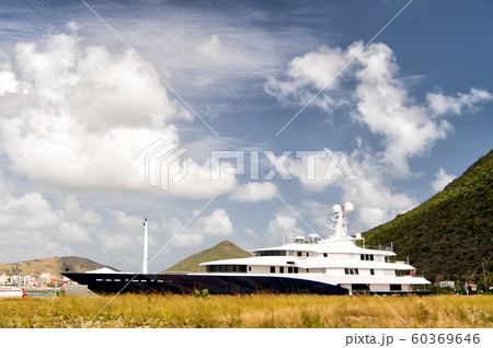 luxury boat or ship at mountain luxury boat or ship at mountain 60369646