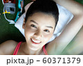 女性　スポーツ　水泳 60371379