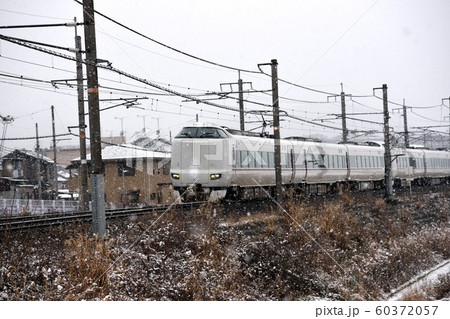 京都 雪のはしだて列車 亀岡 京都 雪のはしだて列車 亀岡 60372057