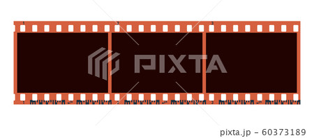 Three photo camera blank frames. Camera roll 60373189