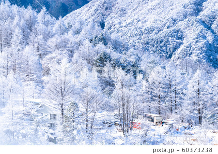 《山梨県》霧氷の森・三つ峠 60373238