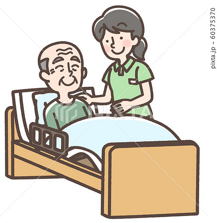 介護　ヘルパー　全体　おじいさん 60375370