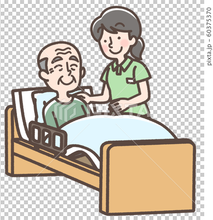 介護　ヘルパー　全体　おじいさん 60375370