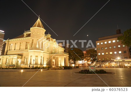 福岡天神　博多中洲　西中洲　夜景風景 60376523