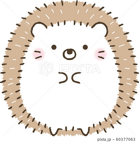 cute cartoon hedgehog