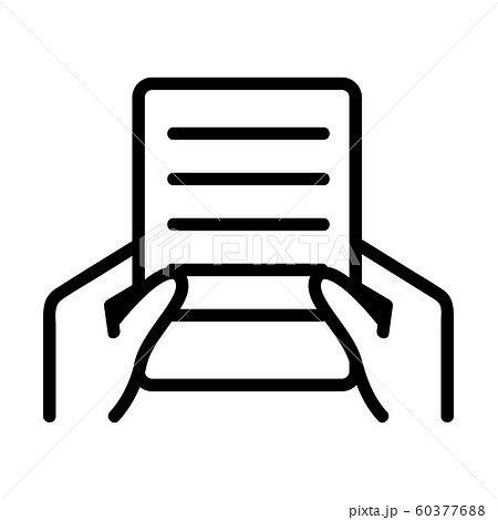 Voting form icon vector. Isolated contour symbol illustration Voting form icon vector. Isolated contour symbol illustration 60377688