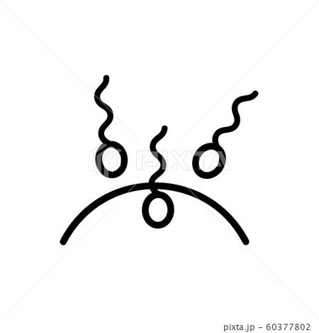 artificial insemination icon vector. Isolated contour symbol illustration 60377802