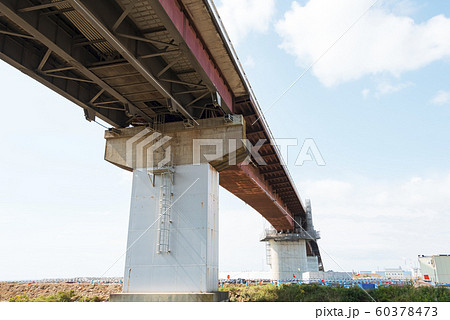 橋　橋梁　橋脚　改修工事　メンテナンス 60378473