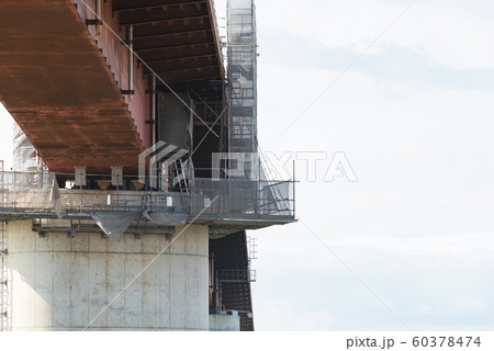 橋　橋梁　橋脚　改修工事　メンテナンス 60378474