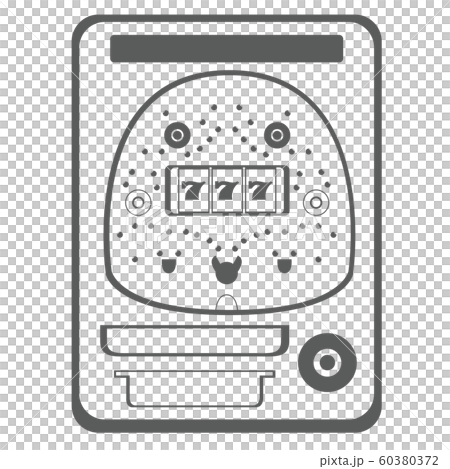 パチンコ イラスト アイコンのイラスト素材