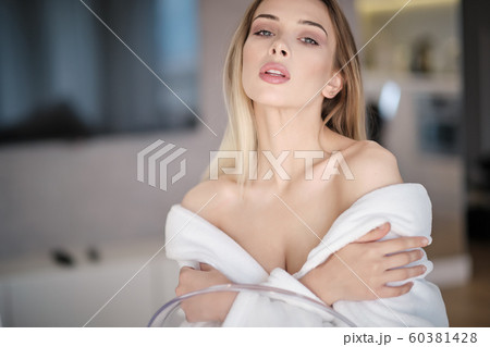 Beautiful woman at home 60381428