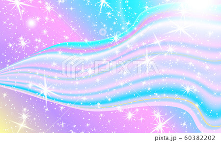 Unicorn rainbow. Vector. Fantasy universe 60382202