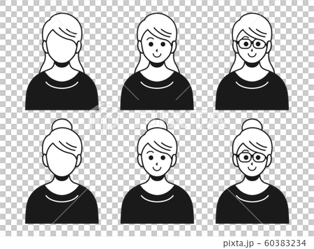 女人穿便服的插圖 女人穿便服的插圖 60383234