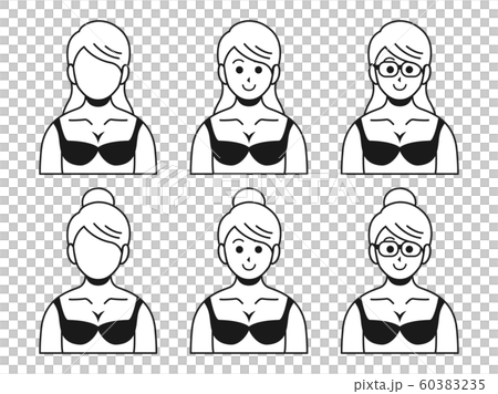 女人在內衣中的插圖 女人在內衣中的插圖 60383235