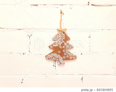 Christmas, small wooden tree 60384895