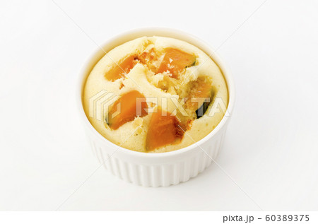 カボチャの蒸しケーキ 60389375