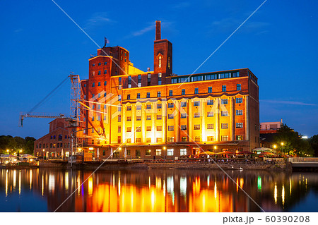 Innenhafen harbor district in Duisburg 60390208