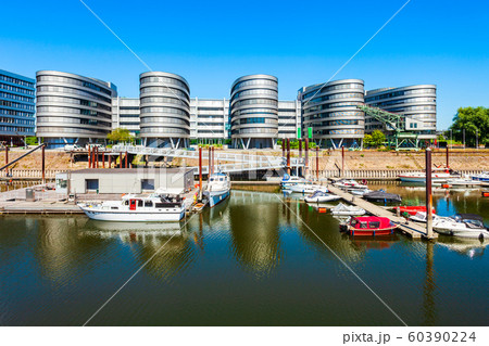 Innenhafen harbor district in Duisburg 60390224