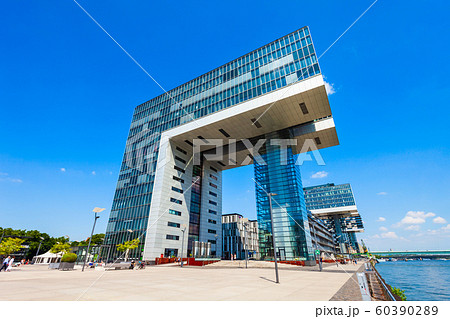 Kranhaus complex in Rheinauhafen, Cologne 60390289