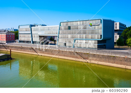 Microsoft building, Rheinauhafen district, Cologne 60390290