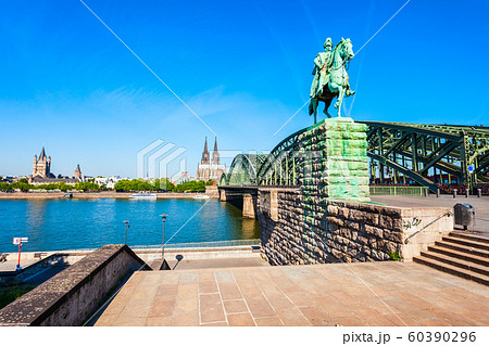 Wilhelm monument near Hohenzollern Bridge 60390296