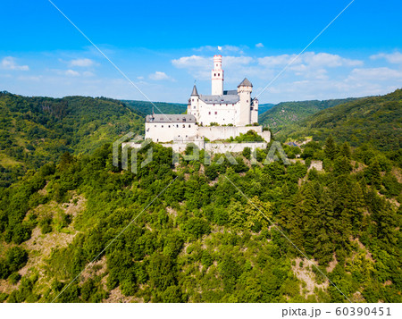 Marksburg old castle in Germany 60390451