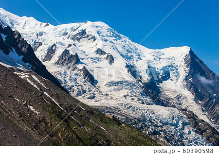 Mont Blanc highest mountain, Europe 60390598