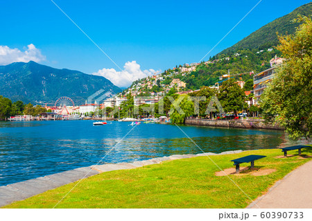 Locarno town promenade, Lake Maggiore 60390733