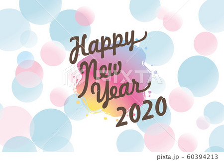 2020年賀状素材 2020年賀状素材 60394213