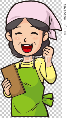 飲食系の女性店員(中高年) 飲食系の女性店員(中高年) 60394763