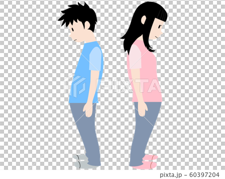 良い姿勢と悪い姿勢 ~悪い姿勢~ 良い姿勢と悪い姿勢 ~悪い姿勢~ 60397204